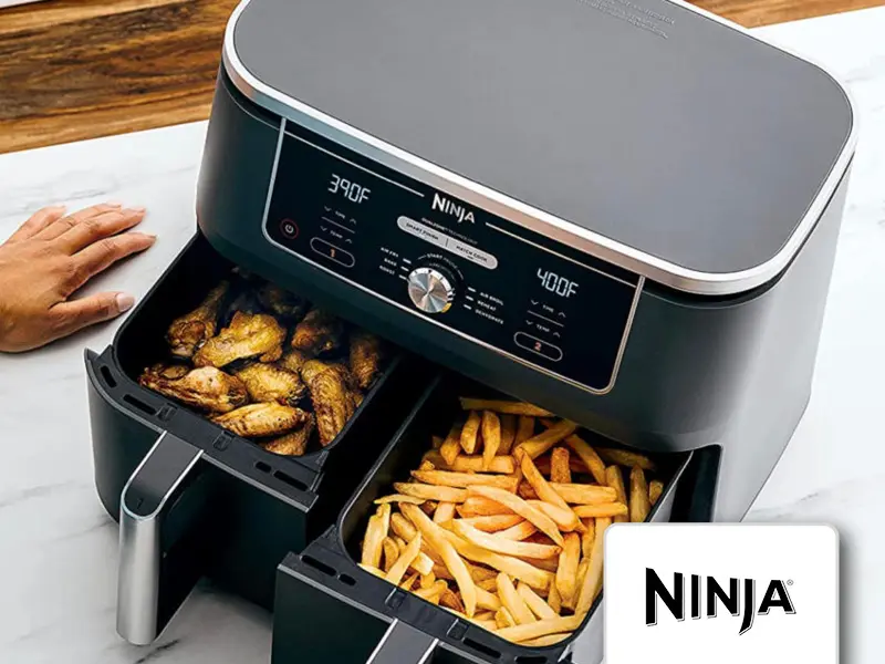 Win this Ninja Foodi MAX Dual Zone 9.5L Air Fryer