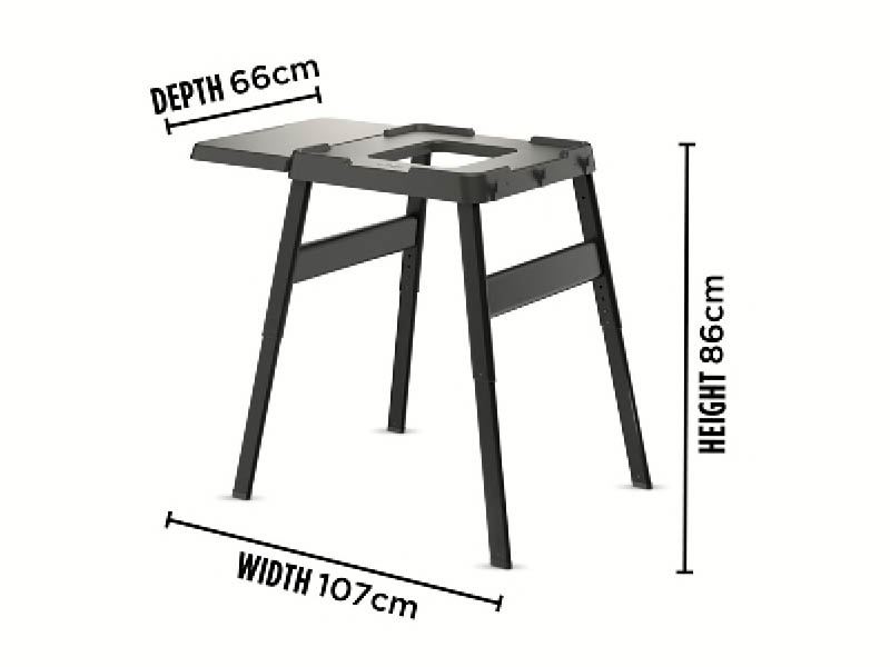 Ninja Woodfire Outdoor Oven, artisan pizza maker and BBQ smoker with stand & cover