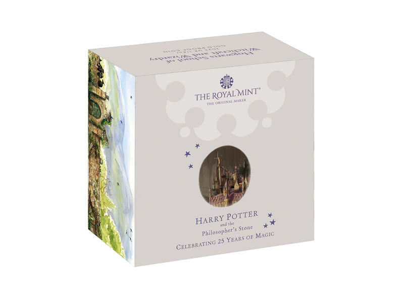 Hogwarts 2023 UK 1/4oz Gold Proof Coin or £700 in tax free cash