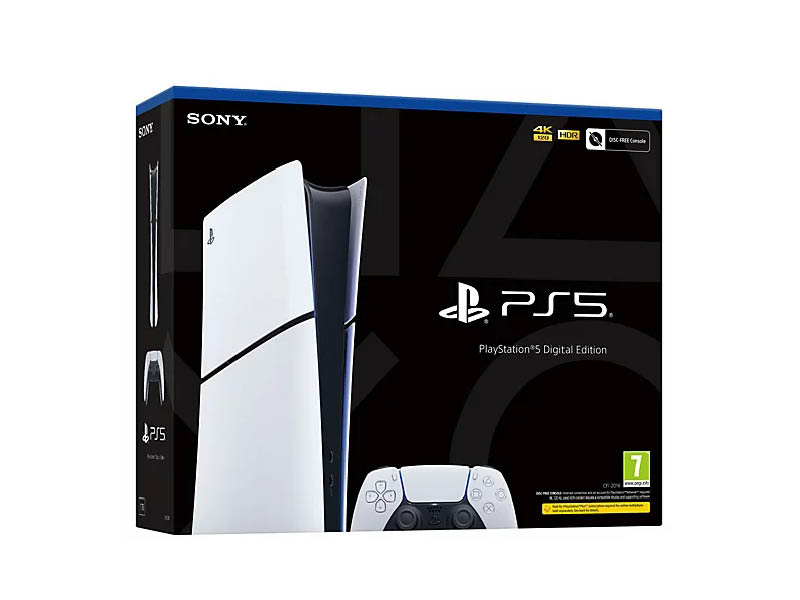 Win this PlayStation®5 Digital Edition Console - Slim model or £300 cash