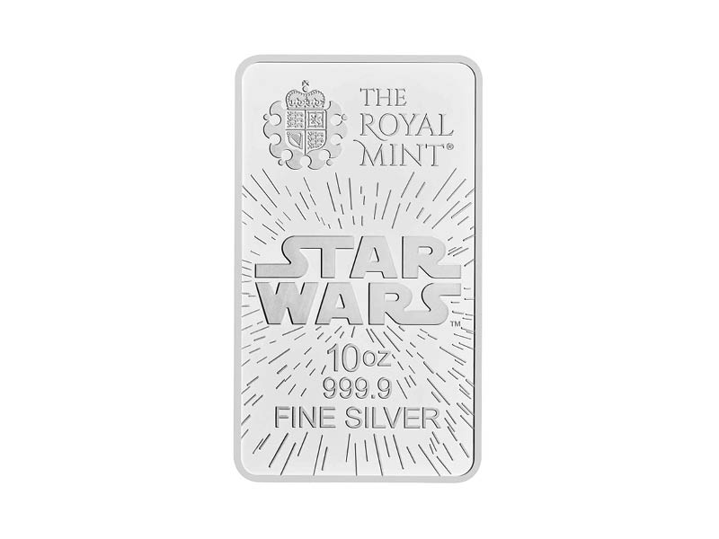 Low odds Star Wars Light Side 2024 10oz Silver Minted Bar or £300 in tax free cash
