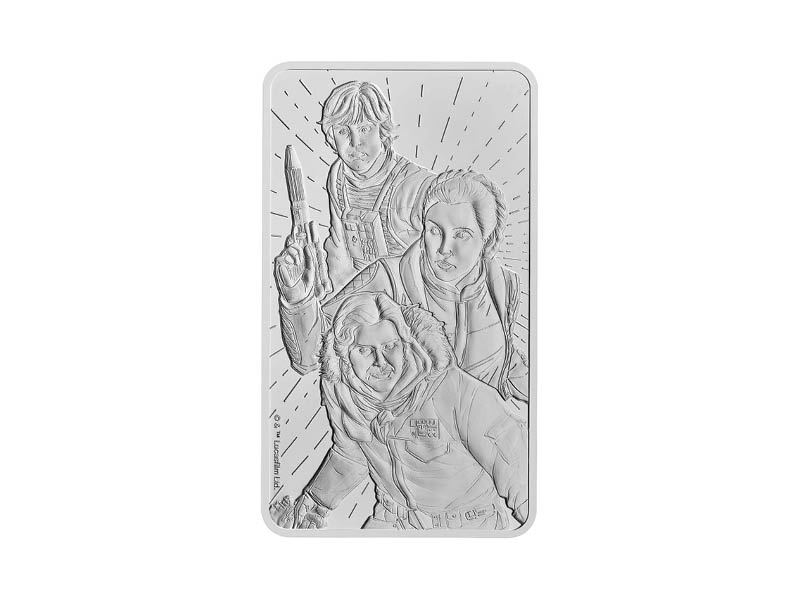 Low odds Star Wars Light Side 2024 10oz Silver Minted Bar or £300 in tax free cash