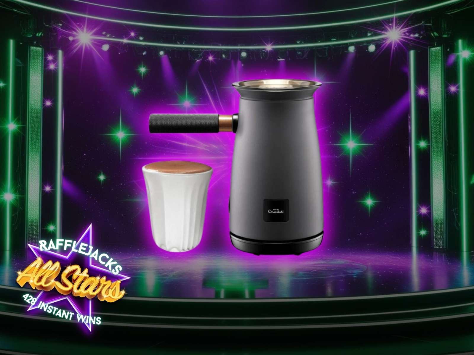 Rafflejacks All Stars - 428 instant wins - £2,000 in prizes & £250 end prize